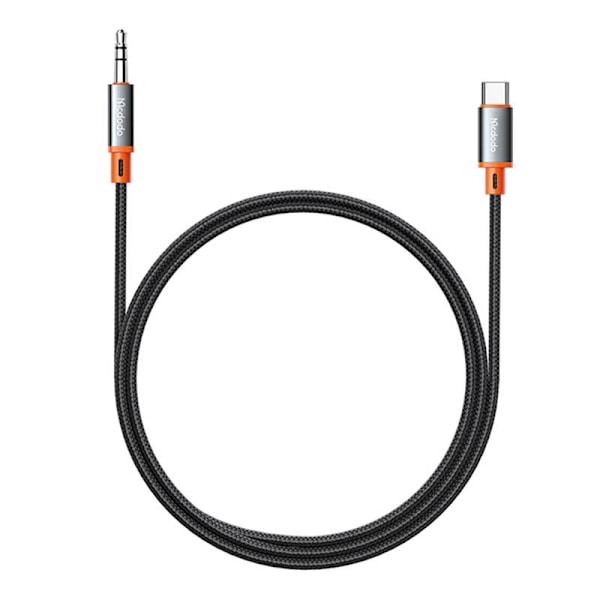 Kabel Mcdodo CA-0820 USB-C til 3,5 mm AUX mini-stik, 1,2 m (sort)