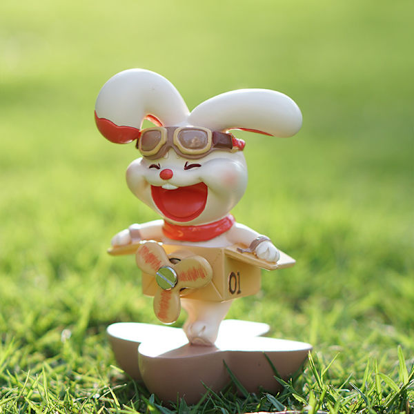 Resin Bunny Figurine