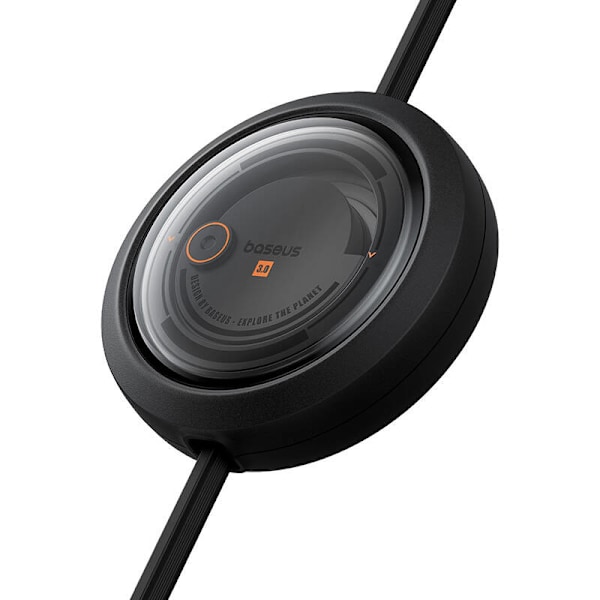 Hurtigopladningskabel 3-i-1 Baseus Free2Draw, USB til micro USB+USB-C+Lightning, 3,5A, 1,1m (sort)