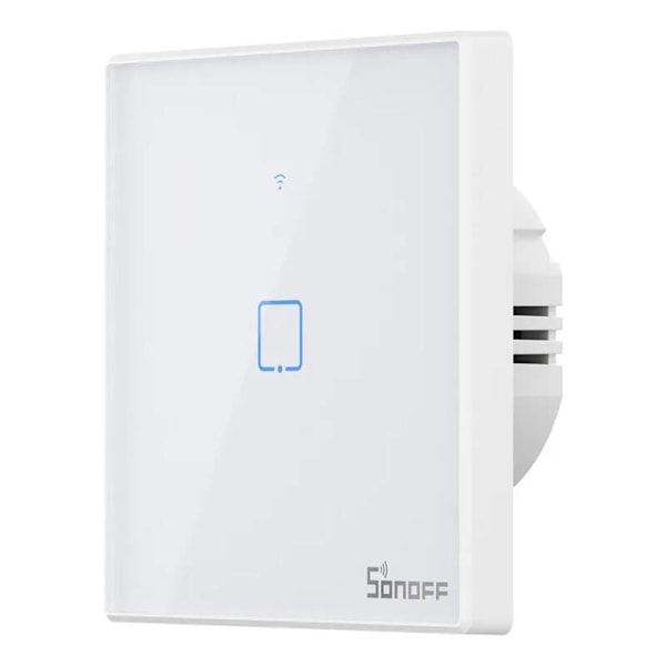Smart Switch WiFi + RF 433 Sonoff T2 EU TX (1-kanal) opdateret