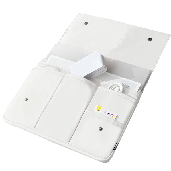 Bärbart Laptopfodral White S White S
