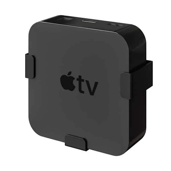 Hållare Apple TV HD 4K 1:a/2:a/3:e/4:e Gen. Svart