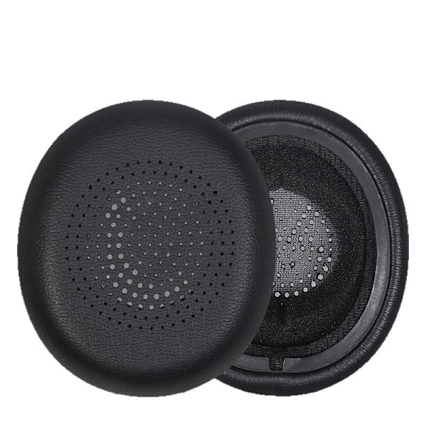 Sort Protein Læder Ørepuder til Jabra Evolve2 30 SE