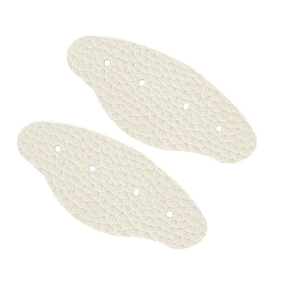 Hälfoder i läder (2 par) Beige
