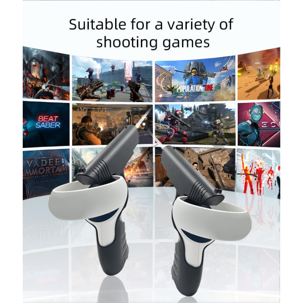 Game Grip til Oculus Quest 2 VR-controllere