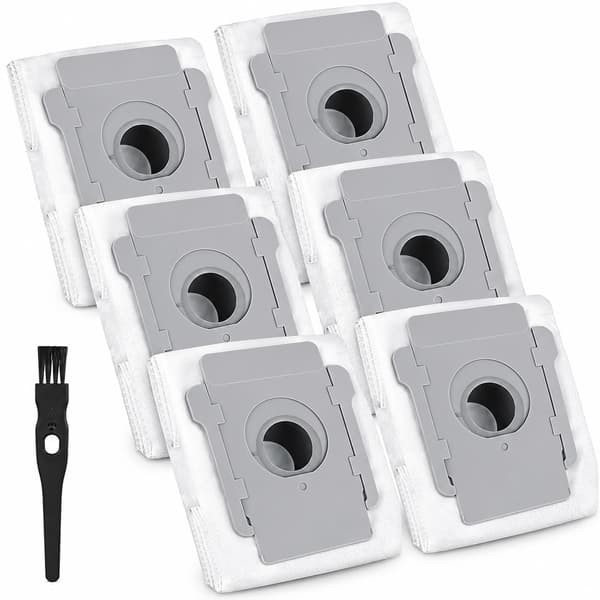 6-pack dammsugarpåsar iRobot Roomba  i7 i7+ i7+ E5 E6 S9 S9+