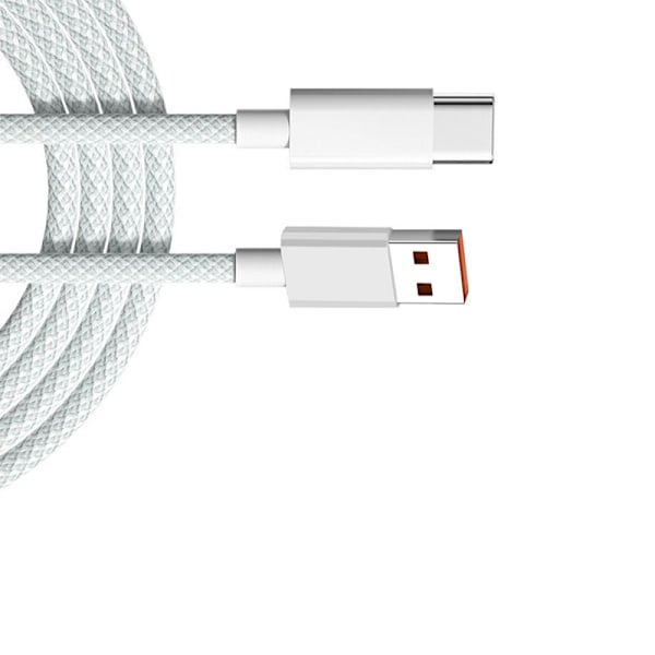 2-pack USB-A till USB-C-kabel Grå M