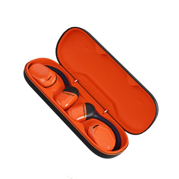 SHINECON Bluetooth 5.3 Hovedtelefoner Orange Orange