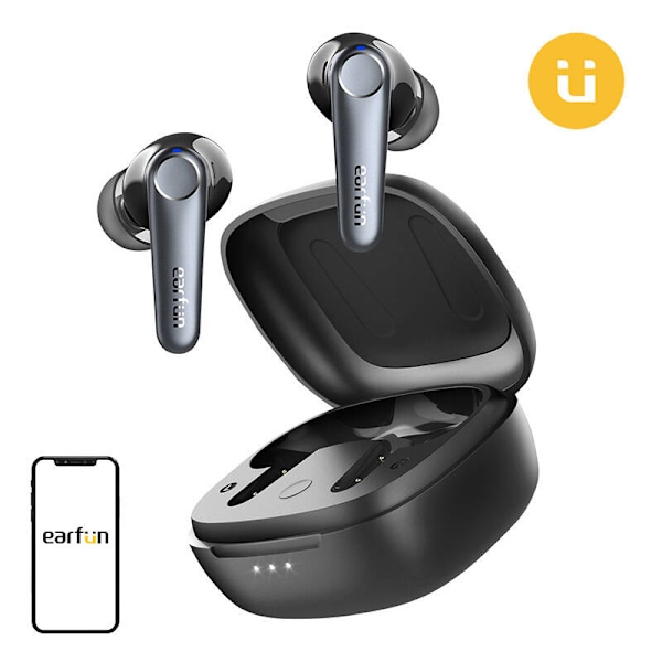 Langattomat kuulokkeet TWS EarFun Air Pro 3, ANC (musta)