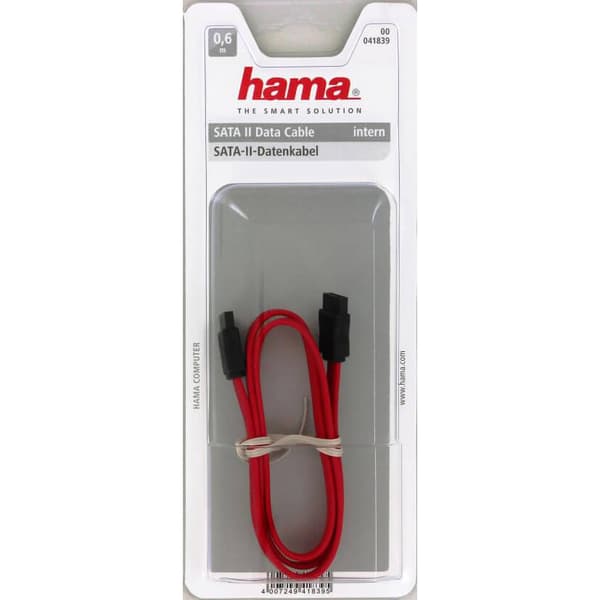 Kabel Intern SATA II Röd 0.6m