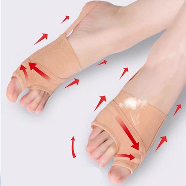 Vaivaisenluun oikaisija hallux valgus -vaivaan, hengittävä vaivaisenluun lasta varpaiden oikaisuun ja vaivaisenluun kivu S