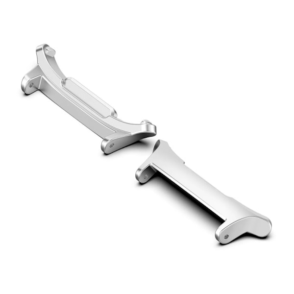 Rostfritt stål Klockarmbandsanslutning Silver 24 mm