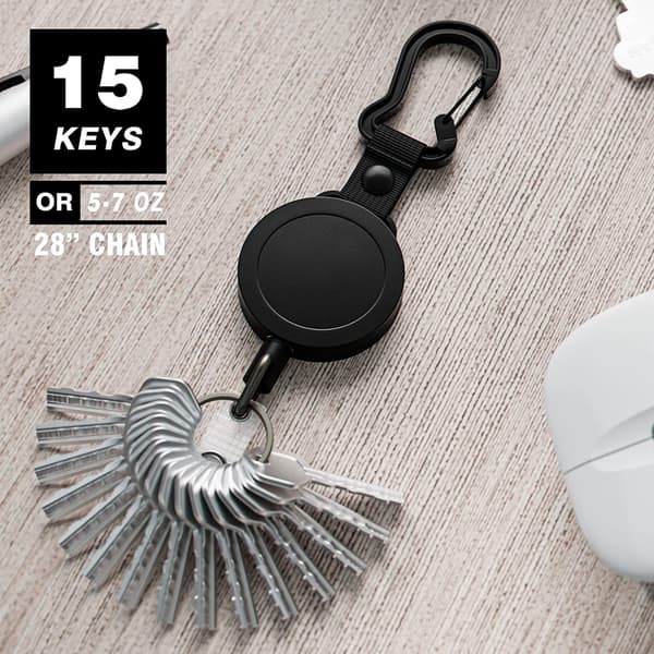 Tunga infällbart ID-korthållare Lanyard