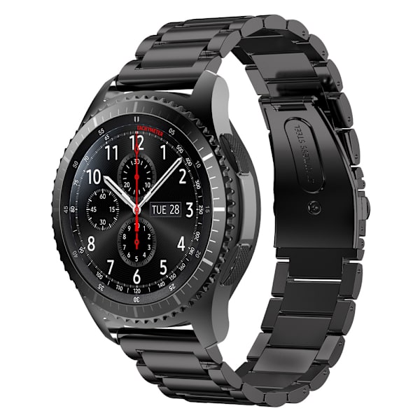 Klockarmband för Samsung Galaxy Watch 3 45 mm / Huawei GT4 45 mm Svart