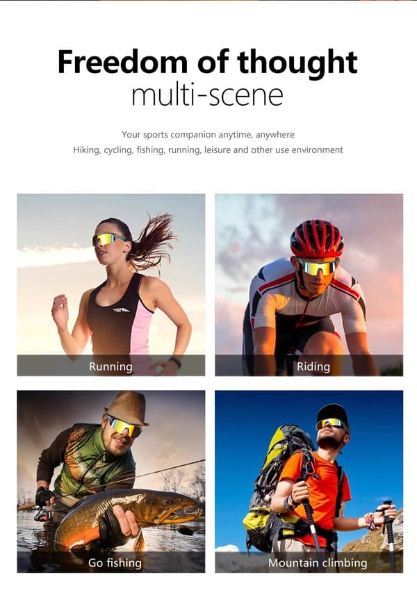 Sports Bluetooth Solbriller: Cykling, Løb & Mere