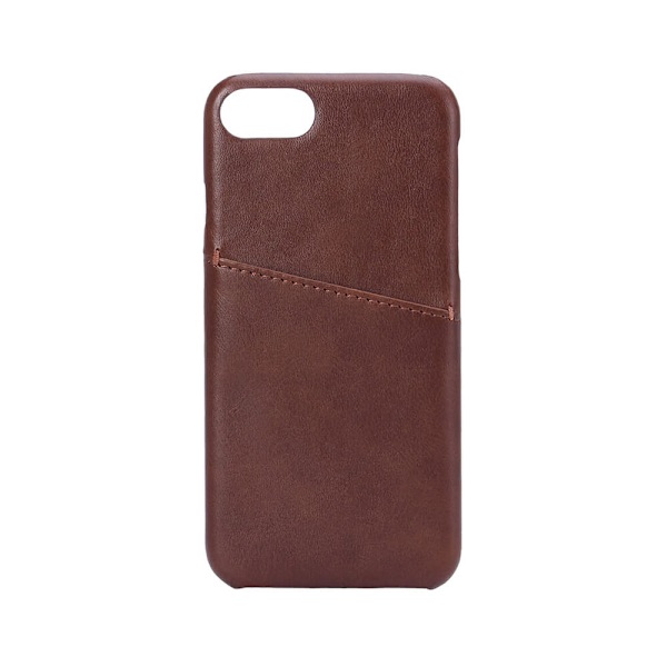 Mobilskal Kortfack Brun - iPhone 6 / 7 / 8 / SE