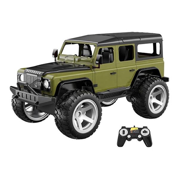 RC-kaukosäädinauto 1:14 Double Eagle (tummavihreä) Land Rover Defender E362-003