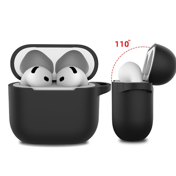 Silikonfodral för AirPods Apple AirPods 4 Svart