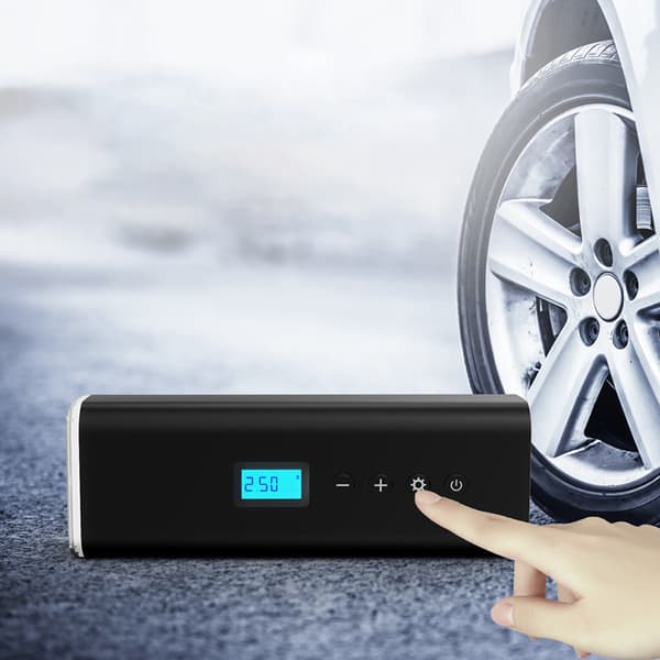 Smart Bil Luftpumpe - Trådløs Dækpumpe med Batteri