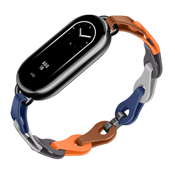 Silikonarmband för Xiaomi Band 8/9 Flerfärgad 1