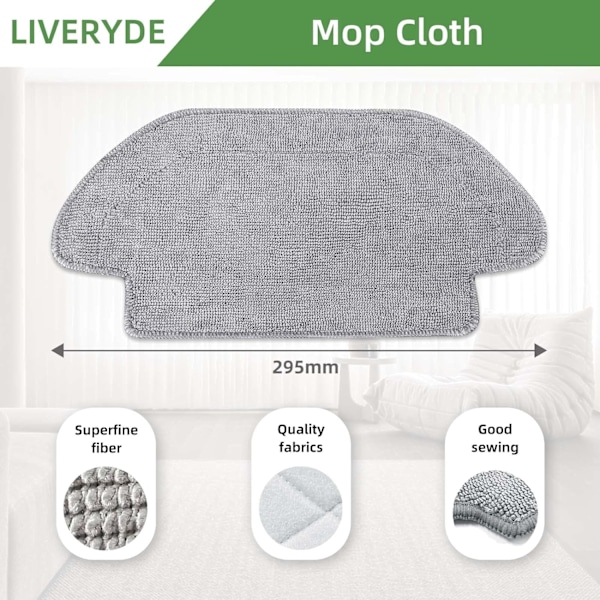 Tillbehör Xiaomi Mi Robot Vacuum-Mop 2S/Pro/STYJ02YM 10-delar