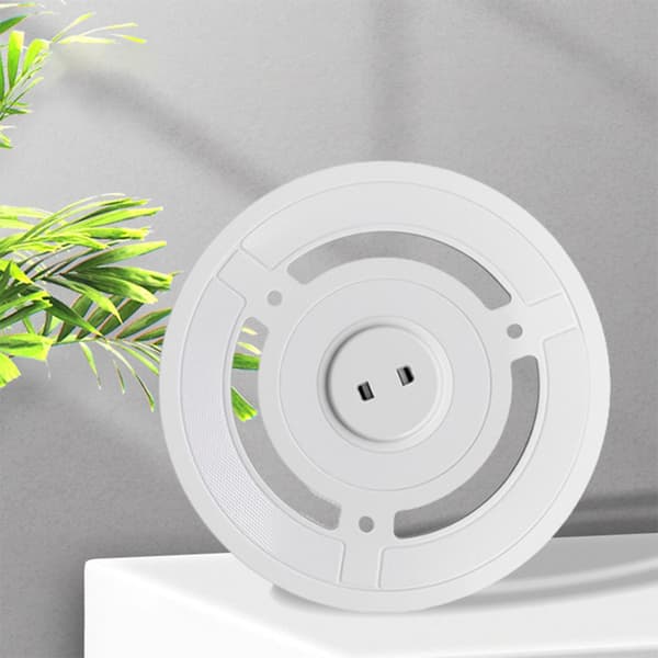 Sugerobot Tilbehør Kompatibelt Med Ecovacs Deebot KK Moppeholder 2 Stk Hvid ABS Plast