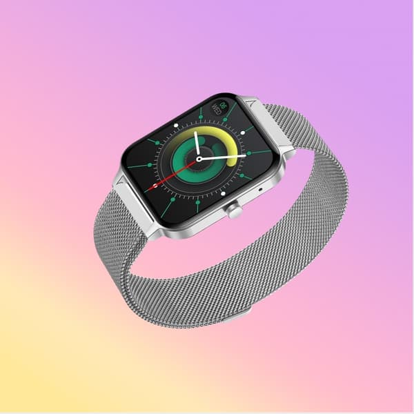 MX7 Smartwatch: Bluetooth-opkald og sundhedsovervågning Silver Silver