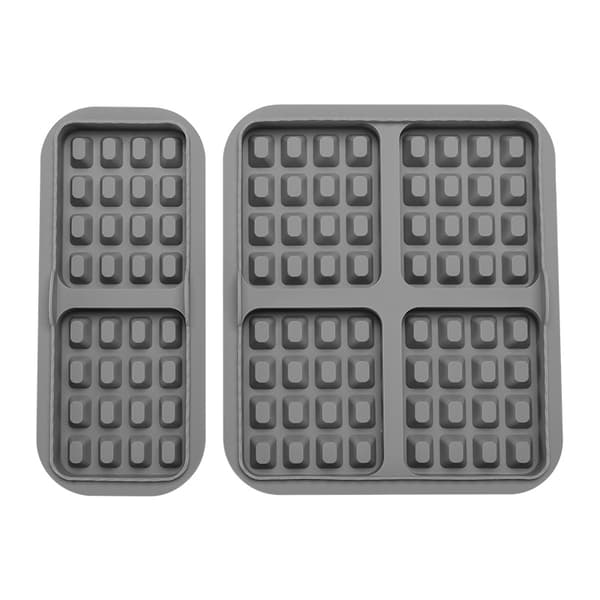 Silikone Cookie Form Sæt - 192 Vaffel - til Philips Grey Grey