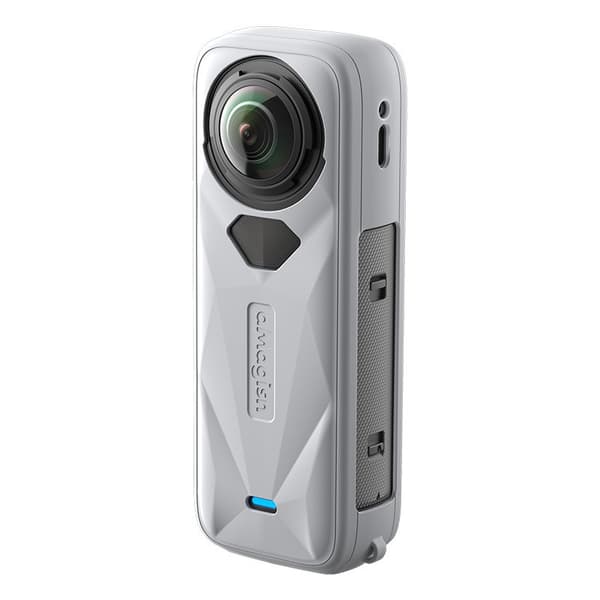 Insta360 X5 Silikonisuojus: Kameran runko ja linssisuojus Harmaa