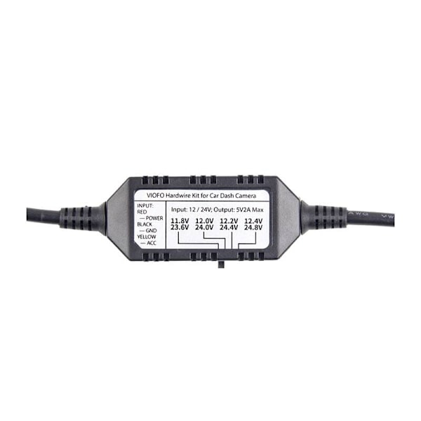 Strømkabel til VIOFO HK3 miniUSB videooptagere