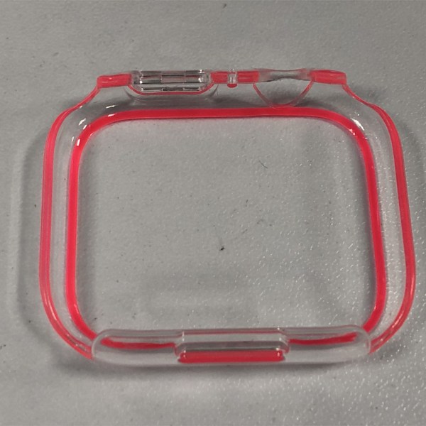 Skyddsram fodral självlysande PC Apple Watch Series 7/8 Rosa