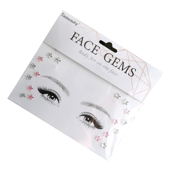 Face Jewels Makeup Stickers MultiColor