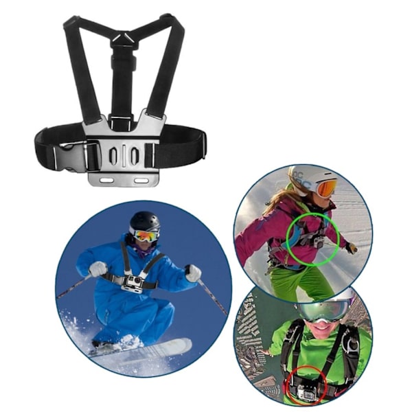 INF GoPro tillbehörs-kit med 37 delar