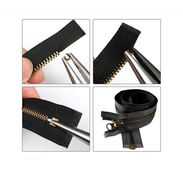Reparationsset för Dragkedja, 80 st (Storlek 3, 5, 8, 10)