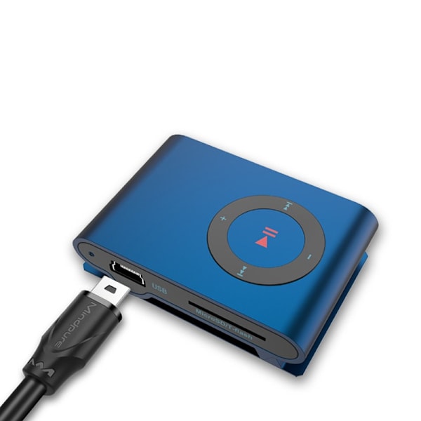 USB 2.0 til Mini 5-Pin T-Port Data- og Opladerkabel til Android MP3 - Sort 3 m 3 m