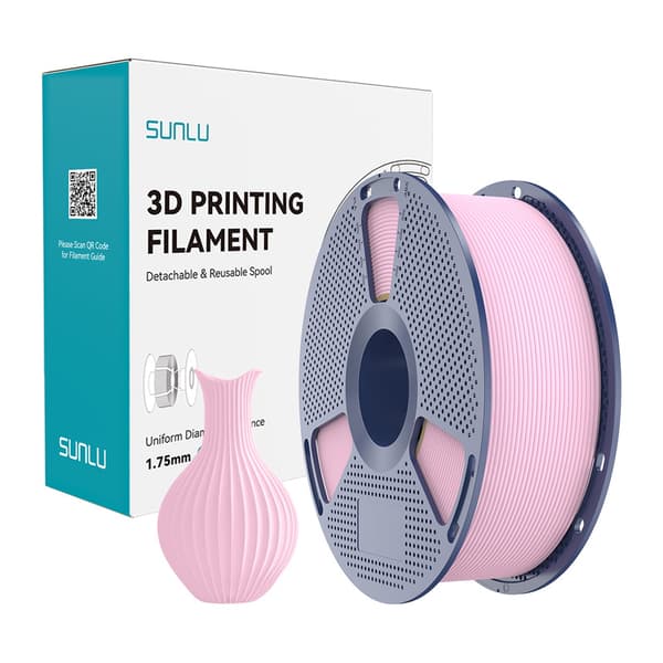 Sunlu PLA Classic-filament Sakura Pink, PLA, 1,75 mm, 1 kg för 3D-utskrift