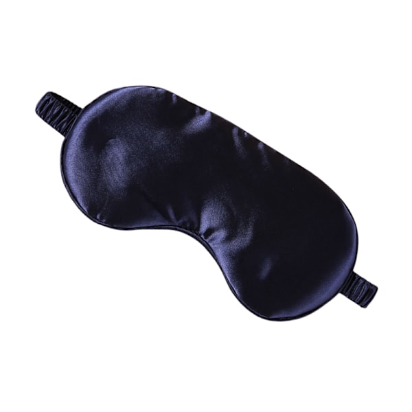 Sovmask / Ögonmask i Silke, 2-pack Mörkblå