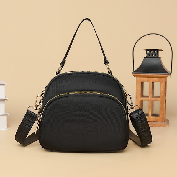 Mini Crossbody Mobilväska Svart