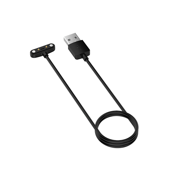Smart Watch Oplader til Ares (A1908) - Sort, 100cm Kabel