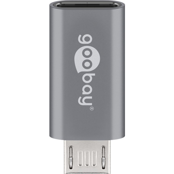 Micro-USB/USB-C™ OTG Hi-Speed-adapter för anslutning av laddkablar