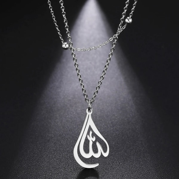 Allah halsband Silver