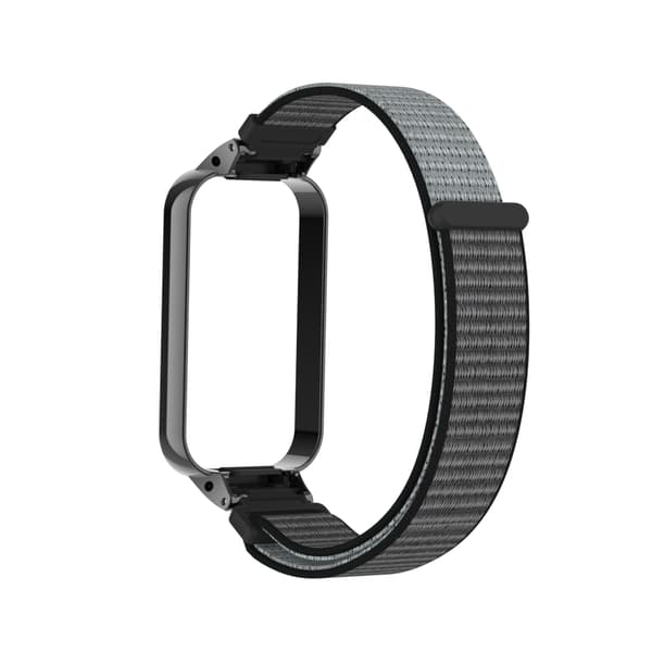 Nylon urrem til Xiaomi Redmi Band 2/8 Active Grey Grey