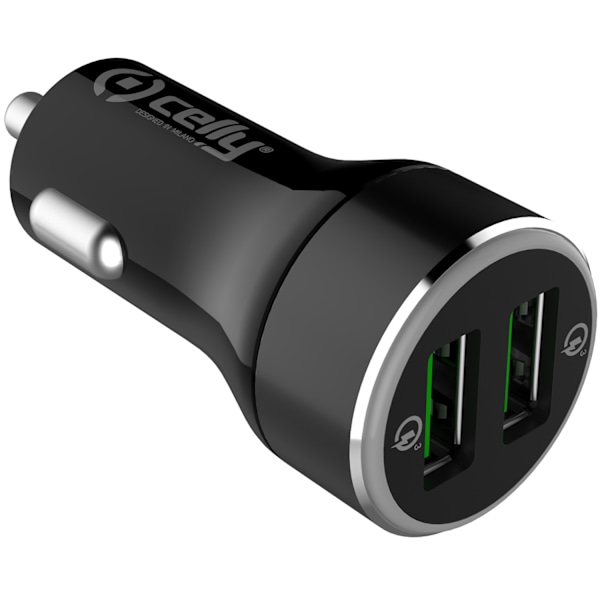 Celly Billaddare 2xUSB QC3 Max 36W