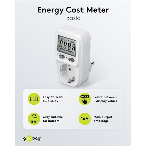 Digital energimätare Basic