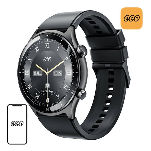 QCY S7 smartklocka (svart)