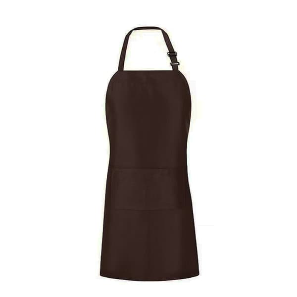 Justerbart vattentätt förkläde i polyester för kök och restaurang - 2-pack coffee coffee