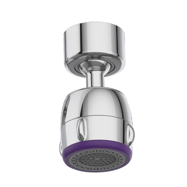Kranluftare med 2 Vattenflödeslägen - 360° Vridbar Silver Silver