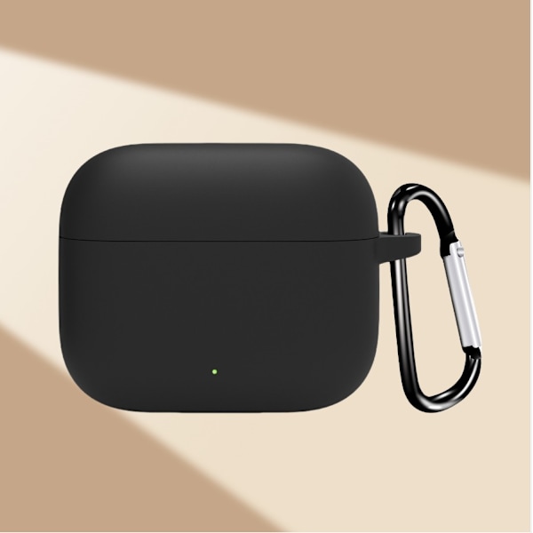 Silikonebeskyttelsesetui til OPPO Enco Air4i-øretelefoner Sort