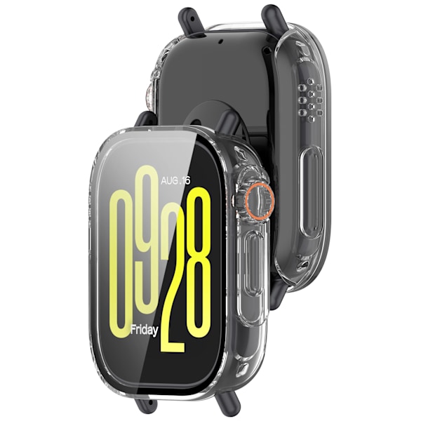 Skyddsfodral för Redmi Watch 5 Lite med skärmskydd Transparent