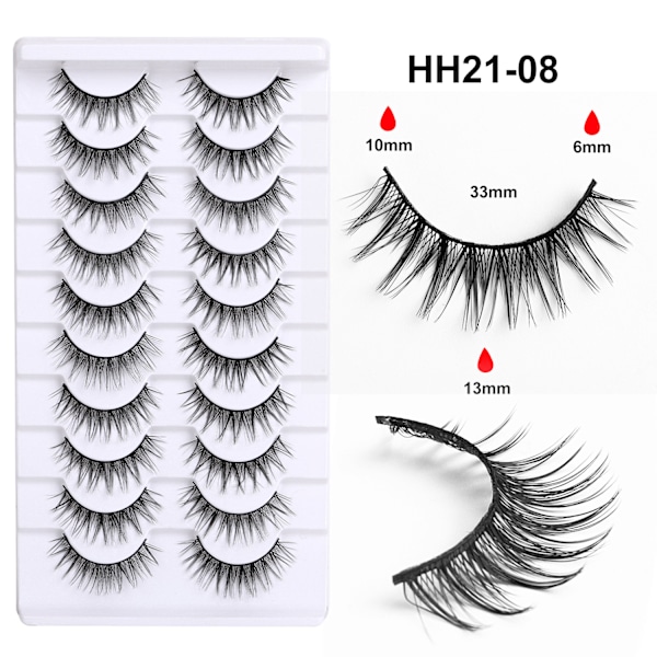 HH21-08 3D Tekoripset - 10 Paria